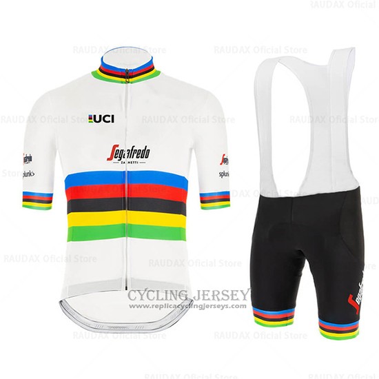 2020 Cycling Jersey UCI World Champion Segafredo Zanetti Short Sleeve And Bib Short